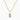 Gold Diamond CZ Jesus Piece Necklace