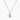 Silver Diamond CZ Jesus Piece Necklace
