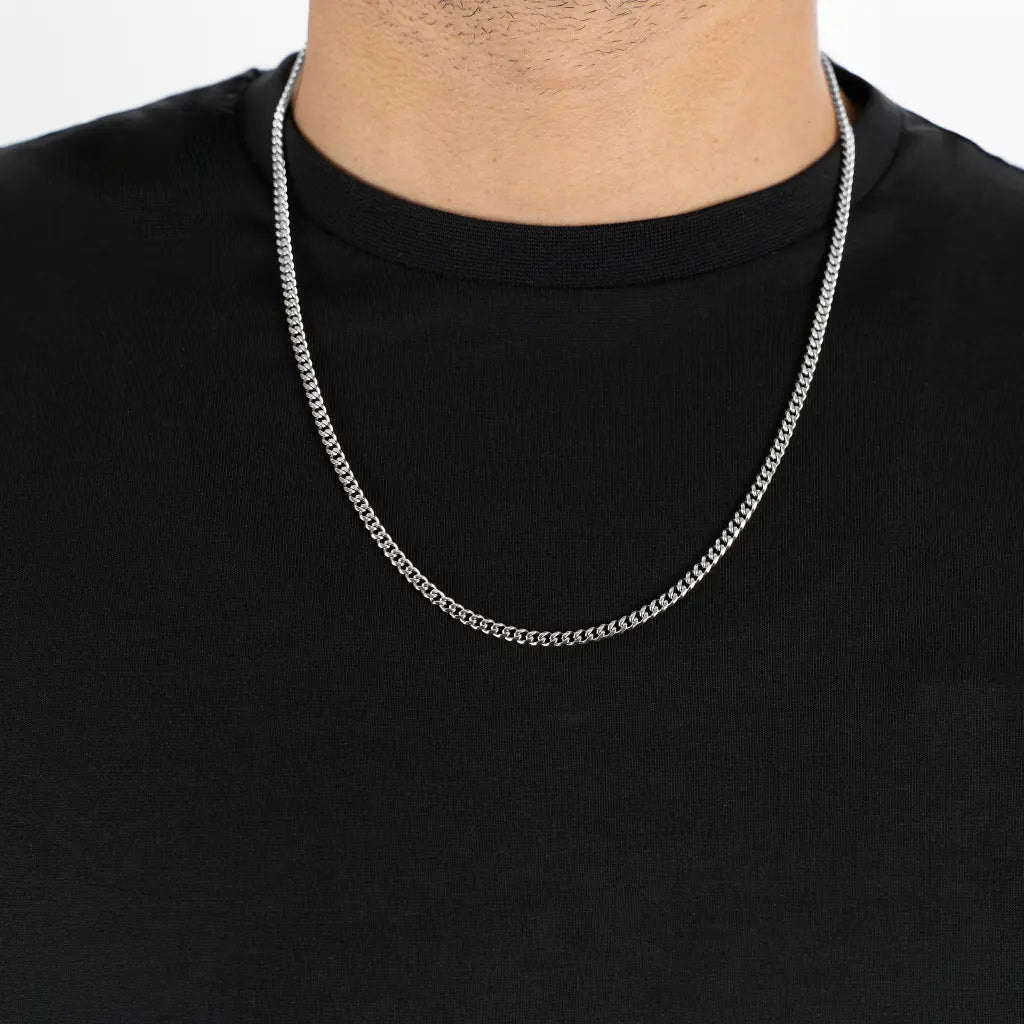 3mm Stainless Steel Miami Cuban Chain