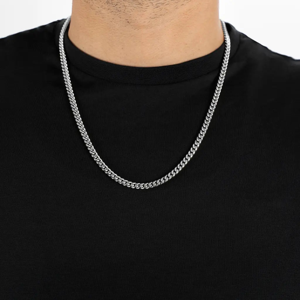 5mm Stainless Steel Miami Cuban Chain