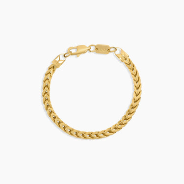 5mm Gold Franco Bracelet