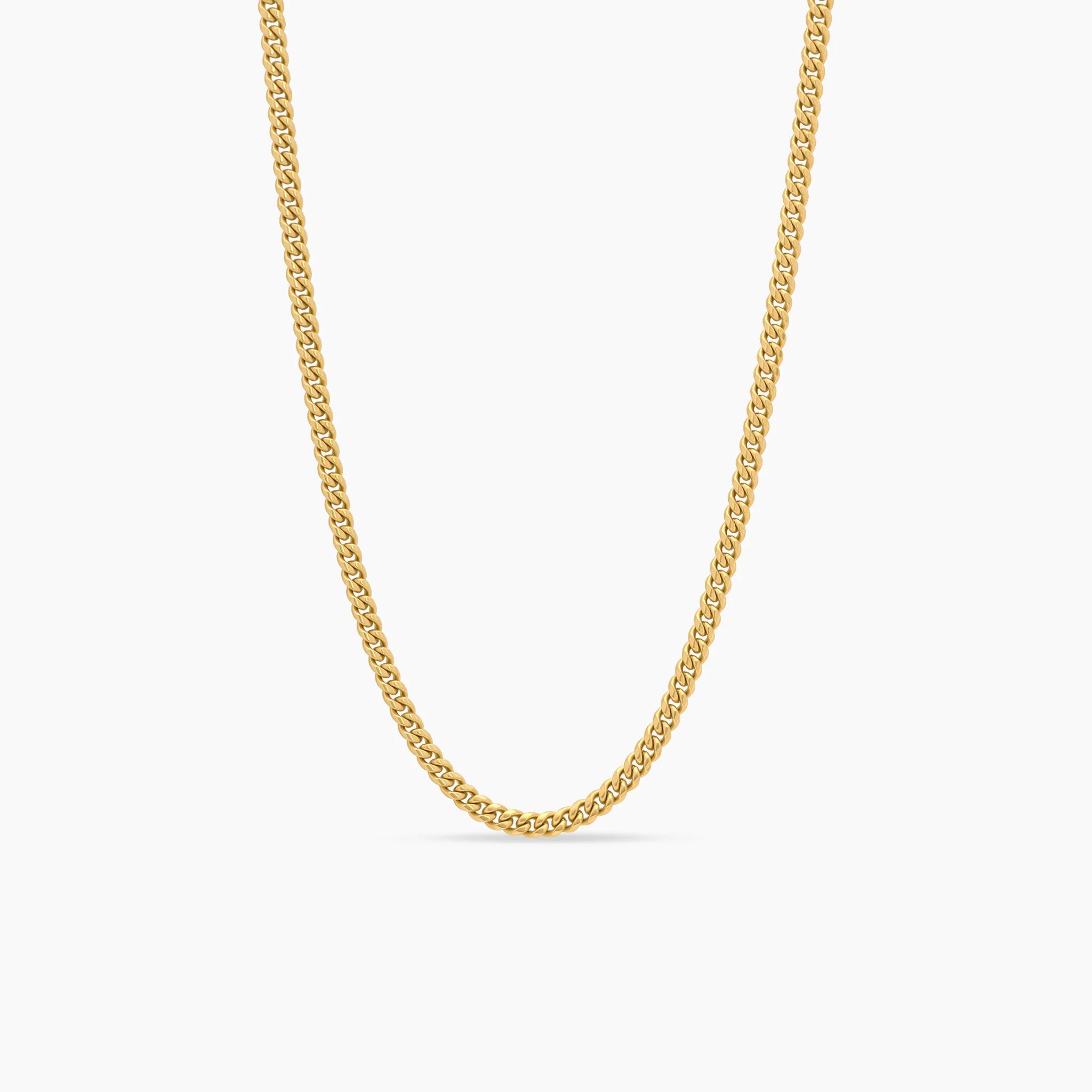5mm Gold Miami Cuban Chain