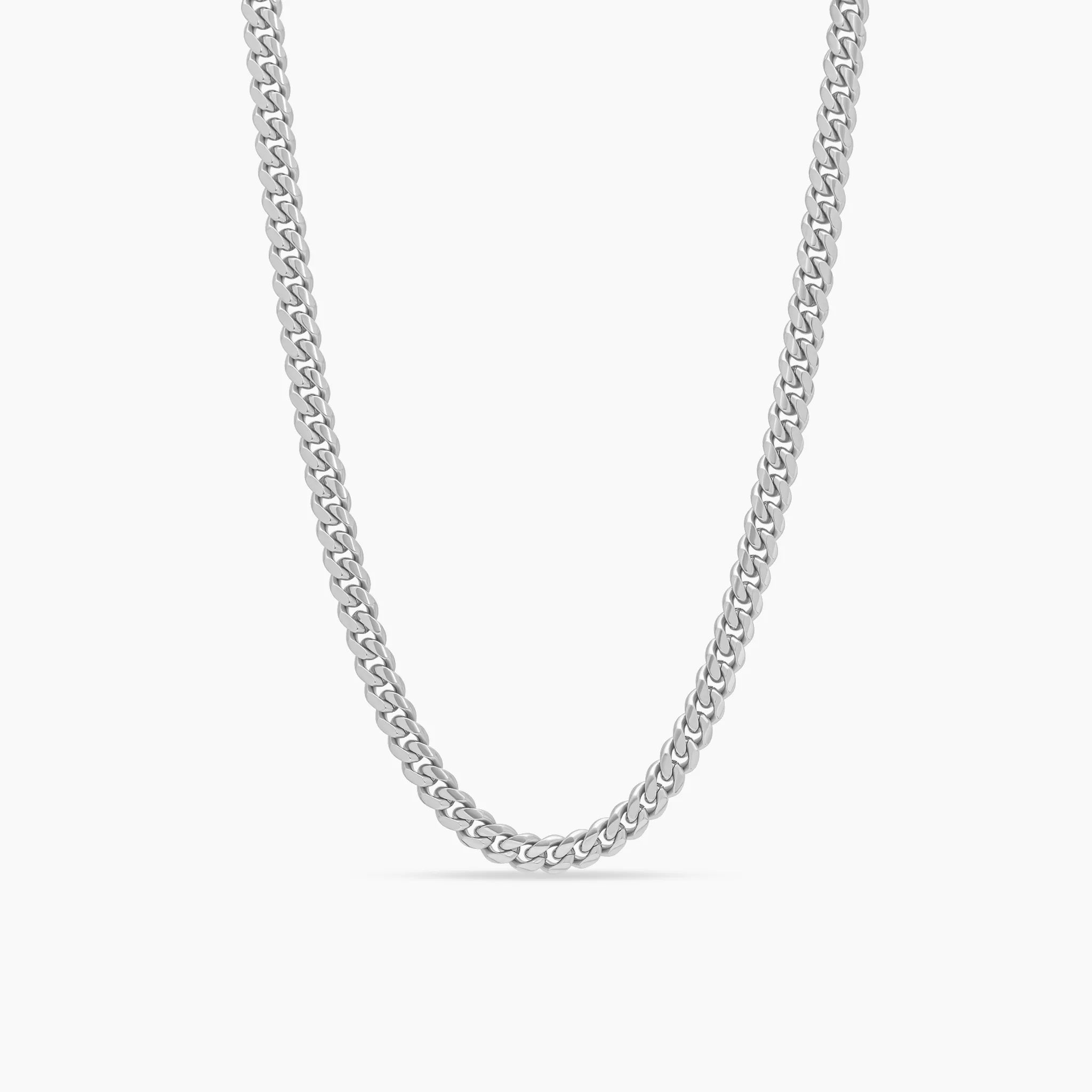 8mm Stainless Steel Miami Cuban Chain
