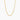 3mm Gold Franco Chain