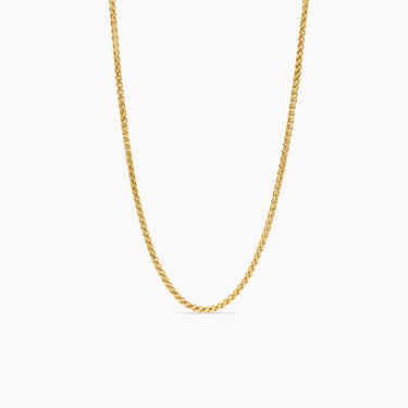 3mm Gold Wheat Chain