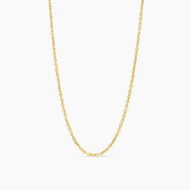 3mm Gold Cable Link Chain