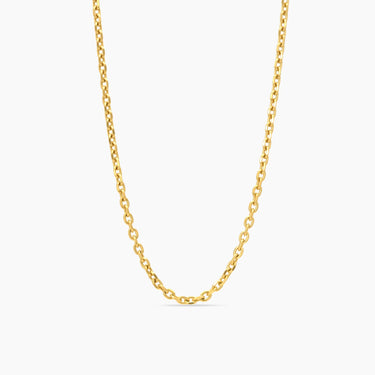 5mm Gold Cable Link Chain