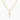 Gold Stainless Steel Cross Necklace
