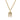 Gold Diamond CZ Spartan Necklace